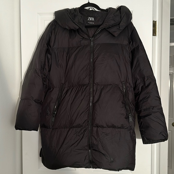 Zara Jackets & Coats Zara Long Down Puffer Jacket Poshmark